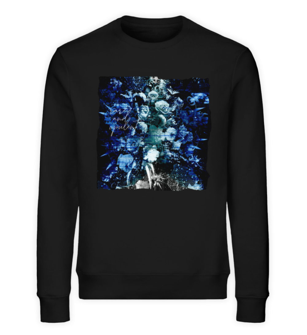 BLUE INK - Unisex Organic Sweatshirt-16