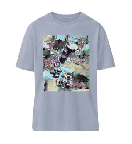 LUCY GLITCHTRIP - Fuser Relaxed Shirt ST/ST-7086