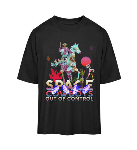 SPACE COWBOYS OUT OF CONTROL - Organic Oversized Shirt ST/ST-16